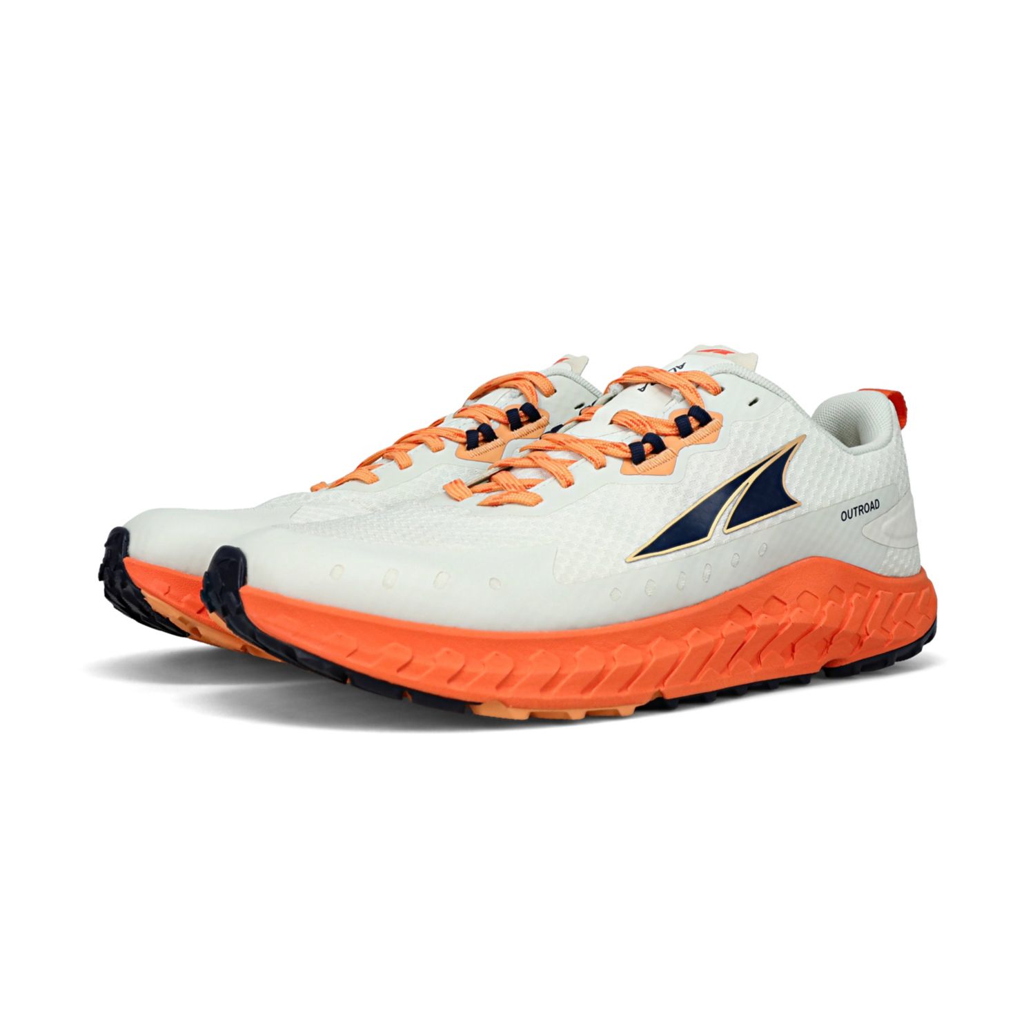 Zapatillas De Trail Running Altra Outroad Hombre Blancas Naranjas | Costa Rica-16023979